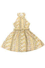 Load image into Gallery viewer, Button Down Collared Embroidered Mini Dress
