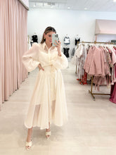 Load image into Gallery viewer, Pearl Button Collar Midi
