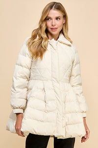 Puffer Mini Dress Jacket