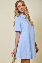 Load image into Gallery viewer, Striped A Line Swing Dress
