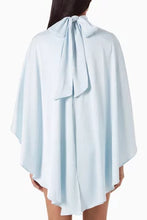 Load image into Gallery viewer, Auriella Cape Mini Dress in Blue
