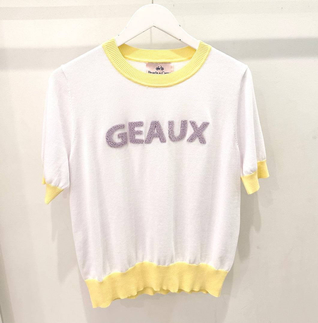 GEAUX Sweater - 100% Cotton