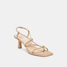 Load image into Gallery viewer, Mylee Heels Light Tan Leather
