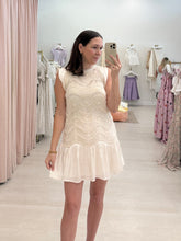 Load image into Gallery viewer, Mesh Panel Sleeveless Mini Dress

