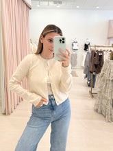 Load image into Gallery viewer, Pointelle Cardigan
