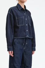 Load image into Gallery viewer, The Editor Cropped Button Up
