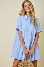 Load image into Gallery viewer, Striped A Line Swing Dress

