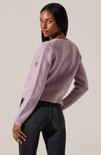 Load image into Gallery viewer, Dorothea Embellished Brushed Knit Cardigan
