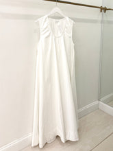 Load image into Gallery viewer, A Line Cotton Poplin Maxi Dress
