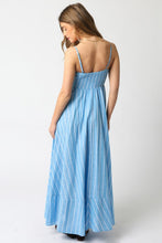 Load image into Gallery viewer, Spaghetti Strap Striped Maxi Dress

