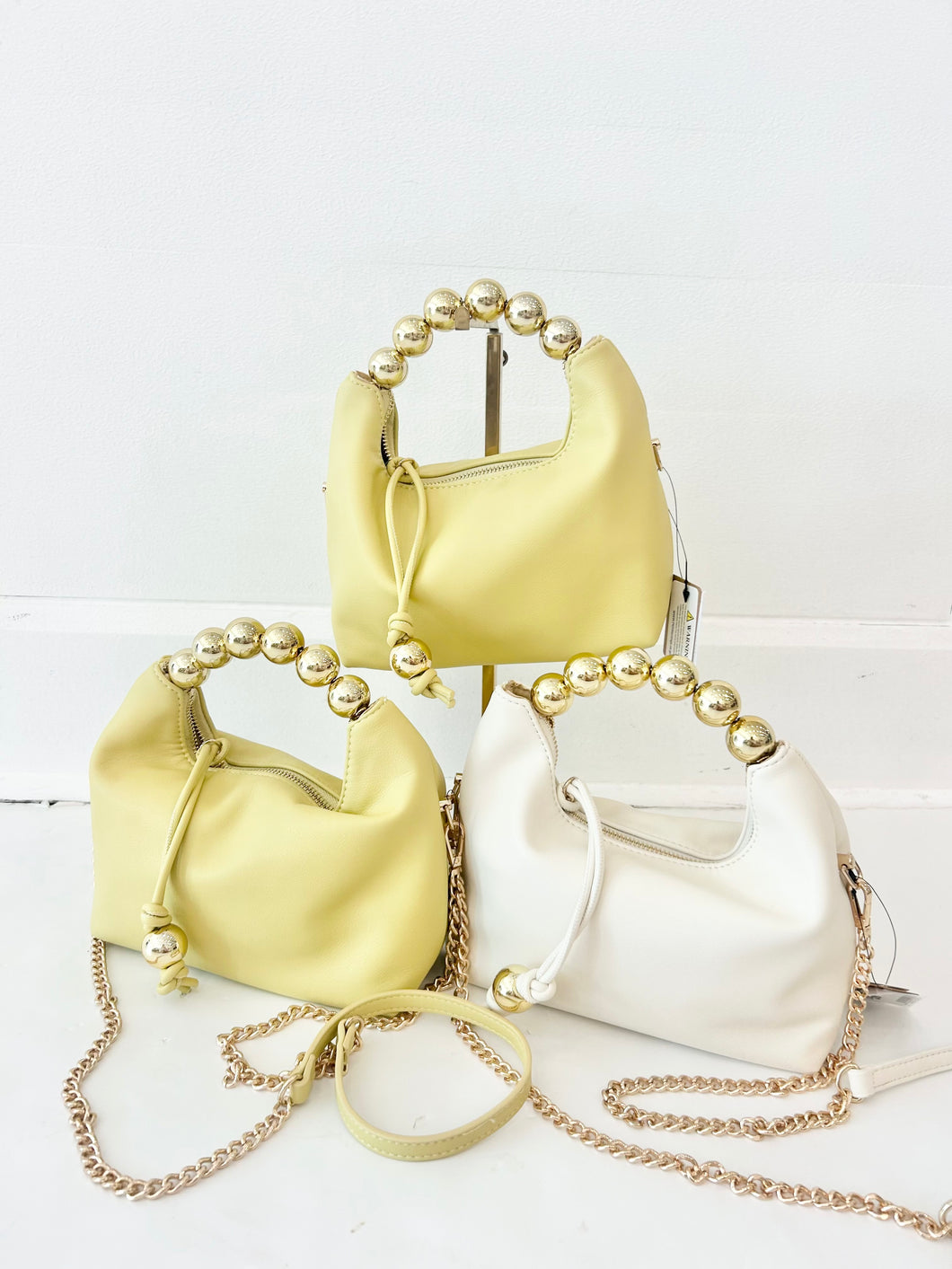 Mini Bag with Gold Detail