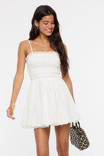 Load image into Gallery viewer, Lace Trim Mini Dress
