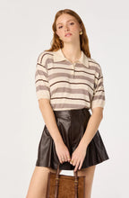 Load image into Gallery viewer, Scottie Knit Polo Sweater
