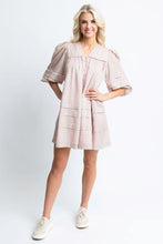 Load image into Gallery viewer, Vintage Paris Puff Sleeve Dress
