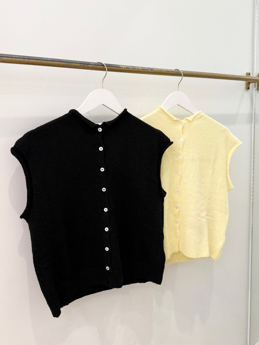 Sweater Vest Cardigan