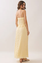 Load image into Gallery viewer, Crinkle Texture Tank and Midi Skirt Set
