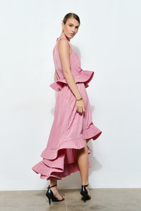 Ruffle Midi Skirt Set
