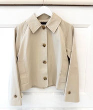 Load image into Gallery viewer, Crop Trench Coat
