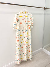 Load image into Gallery viewer, Fish Maxi Shirt Dress
