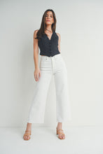 Load image into Gallery viewer, White Slim Wide Leg Jean
