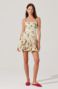 Keyla Drop Waist Bubble Mini