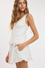 Load image into Gallery viewer, Ditsy Eyelet Top &amp; Skort
