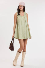 Load image into Gallery viewer, Round Neck Swing Mini Dress
