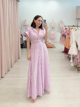 Load image into Gallery viewer, Collared Belted Maxi
