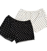 Load image into Gallery viewer, Polka Dot Satin Short
