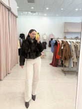 Load image into Gallery viewer, Faux Fur Utility Jacket Brown
