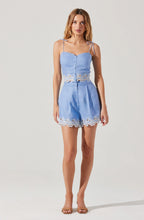 Load image into Gallery viewer, Kiya Linen Embroidered Top
