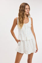 Load image into Gallery viewer, Ditsy Eyelet Top &amp; Skort
