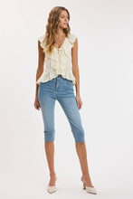 Load image into Gallery viewer, Cascading Ruffle Lace Top
