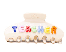 Load image into Gallery viewer, Teacher Claw Clip

