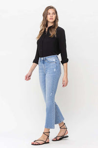 High Rise Crop Flare - Sprightly