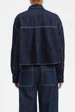 Load image into Gallery viewer, The Editor Cropped Button Up
