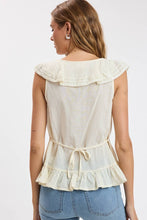 Load image into Gallery viewer, Cascading Ruffle Lace Top
