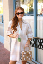 Load image into Gallery viewer, Check Denim Pocket Dress
