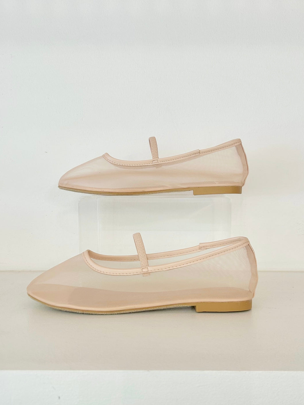 Sheer Ballet Flat