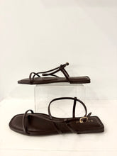 Load image into Gallery viewer, Strappy Chocolate Sandal
