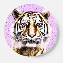 Load image into Gallery viewer, Glistening Tiger - Lavender - Game Day Button
