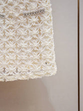 Load image into Gallery viewer, Beaded Lace Tweed Sleeveless  Dress
