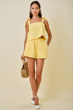 Load image into Gallery viewer, Squared Neck Textured Short Set
