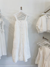 Load image into Gallery viewer, Tiered Woven Lace Trim Maxi
