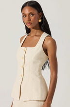 Load image into Gallery viewer, Brunelle Tweed Cutaway Vest
