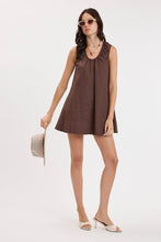 Load image into Gallery viewer, Round Neck Swing Mini Dress
