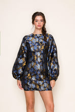 Load image into Gallery viewer, Rose Garden Balloon Long Sleeve Dress
