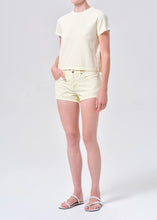 Load image into Gallery viewer, Adine Shrunken Tee Lemon Drop
