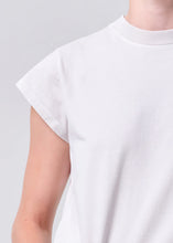 Load image into Gallery viewer, Bryce Cap Sleeve Tee in Bone
