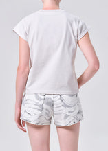 Load image into Gallery viewer, Bryce Cap Sleeve Tee in Bone
